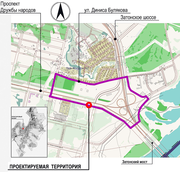 Утвержден проект планировки и проект межевания территории, по улице Диниса Булякова, Затонскому шоссе, проспекту Дружбы народов